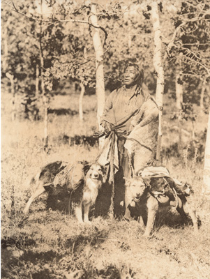 ASSINIBOIN HUNTER EDWARD CURTIS NORTH AMERICAN INDIAN PHOTO